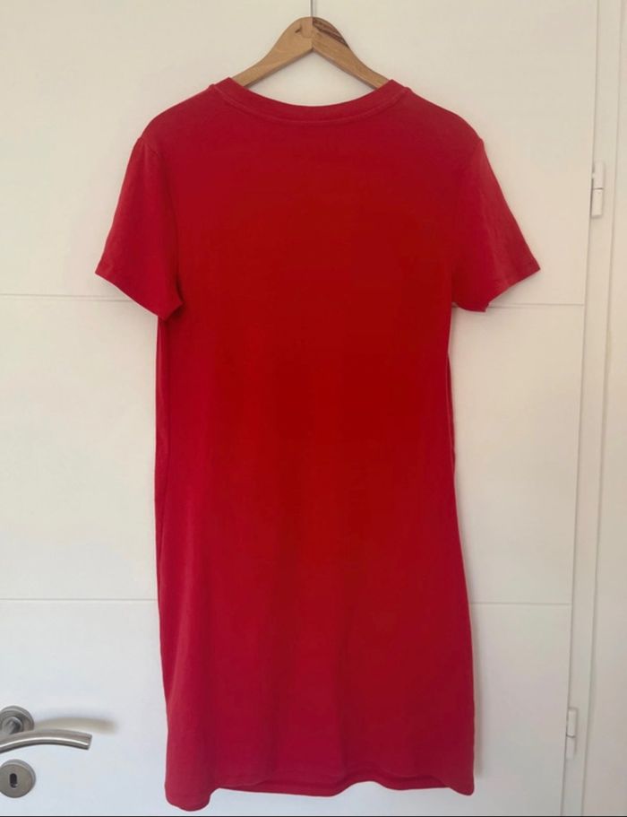 Robe de grossesse rouge - photo numéro 2