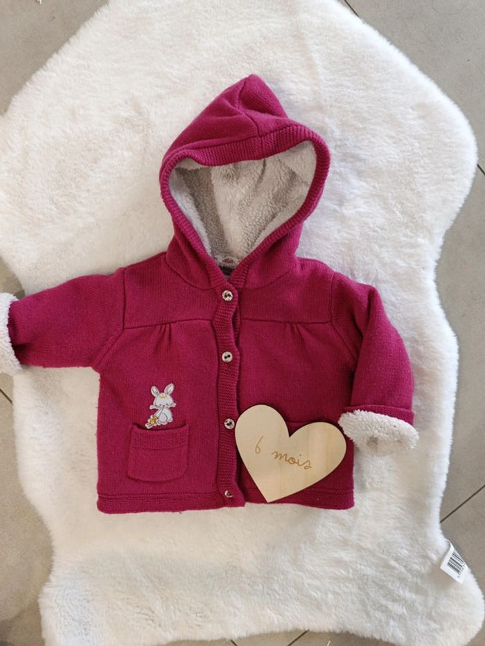 Gilet veste bébé fille