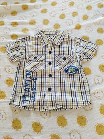 Chemise manches courtes 6 mois