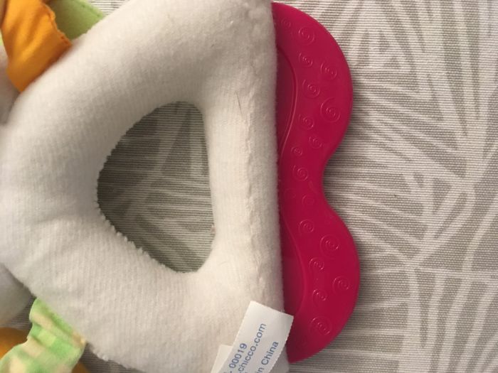 Doudou ourson anneau de dentition Chicco - photo numéro 5