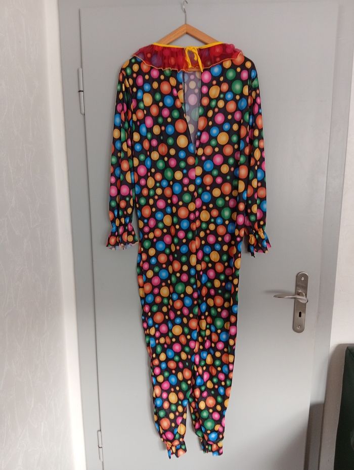 Combinaison de clown multicolore M/L - photo numéro 5