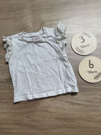 T-shirt bébé été