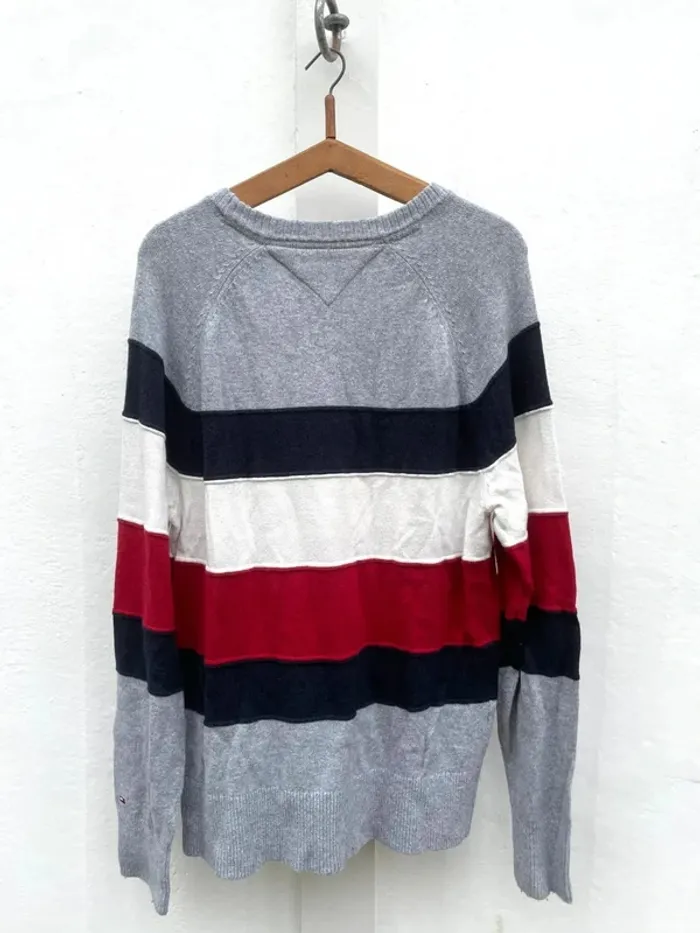 Crewneck Tommy Hilfiger Mens XL cotton polyamid woold - photo numéro 8