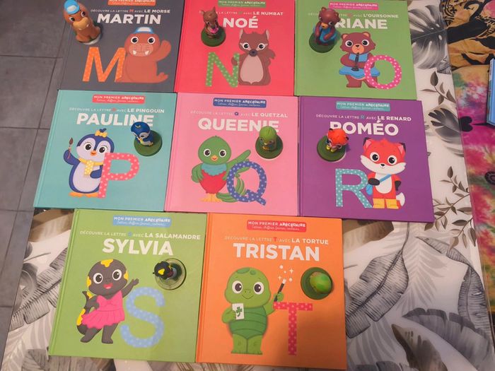 Lot mon premier abécédaire A à T avec figurines - photo numéro 4