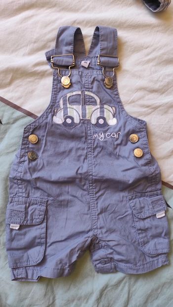 Salopette short voiture