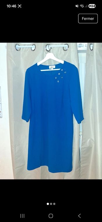 Robe bleu afibel 46