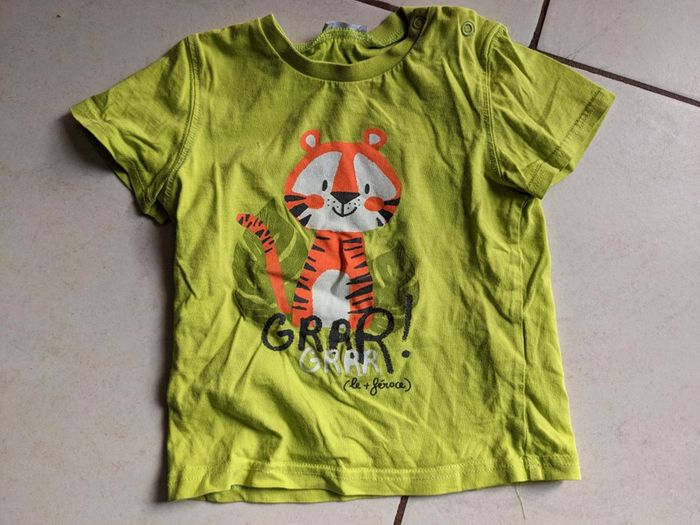 Lot de 2 t-shirt garçon 18 mois - photo numéro 2