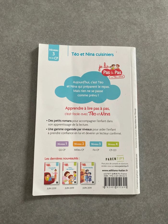 Livre Téo et Nina cuisiners - photo numéro 2