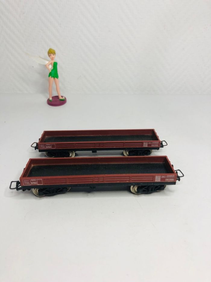 Jouef 6520 wagon plat à bogies