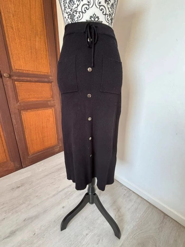 Jupe crayon noire cache cache taille M