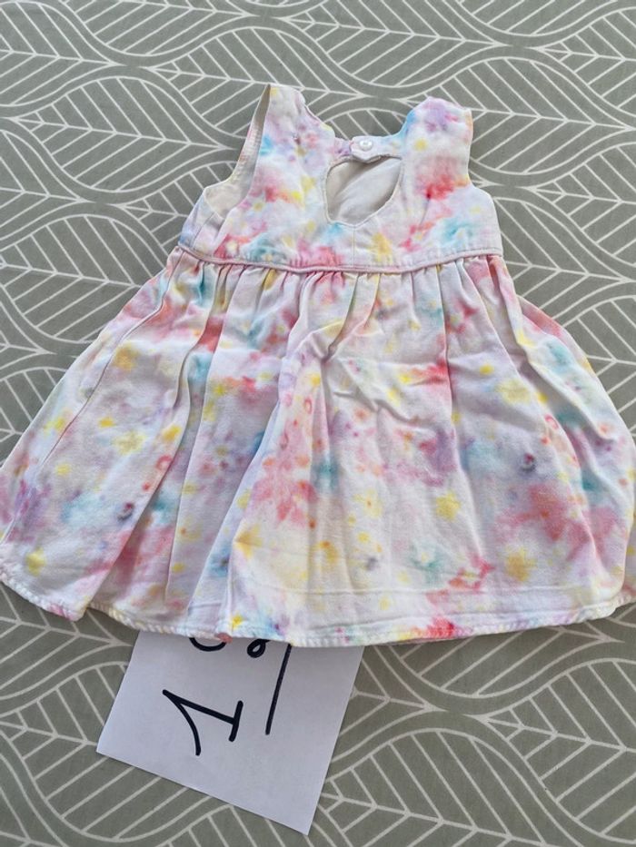 Très belle robe printanière été coton 12 mois - photo numéro 5