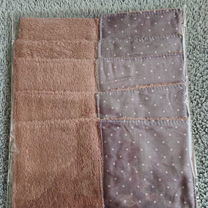 10 lingettes lavables 12x12 cm - photo numéro 2