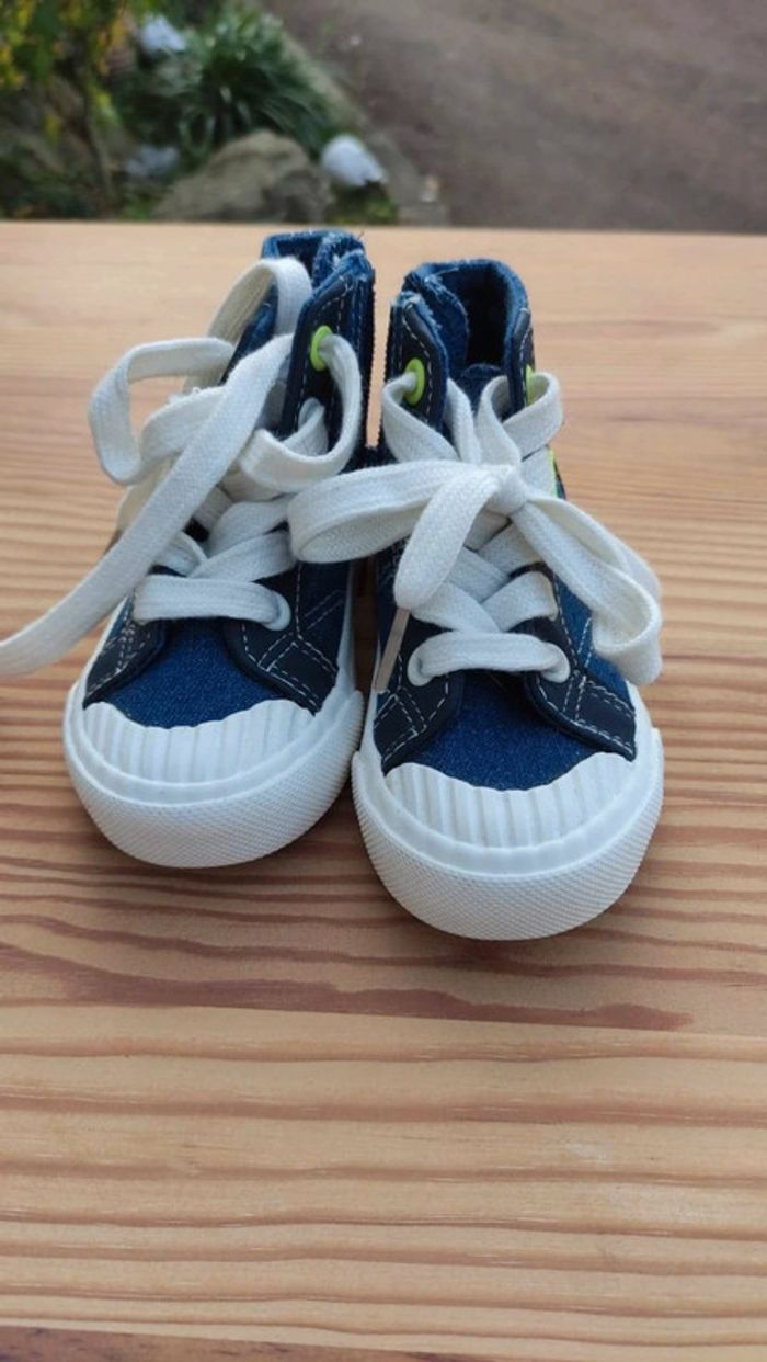 Basket jeans montante 22 - photo numéro 7