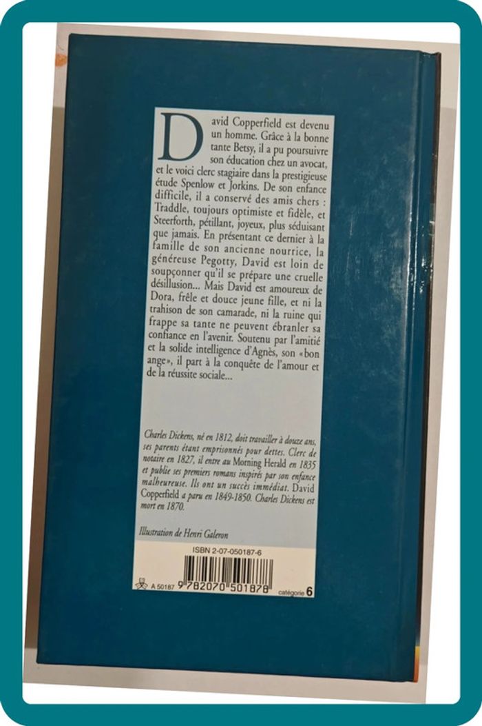 David Copperfield / Charles Dickens Tome 2 - photo numéro 2