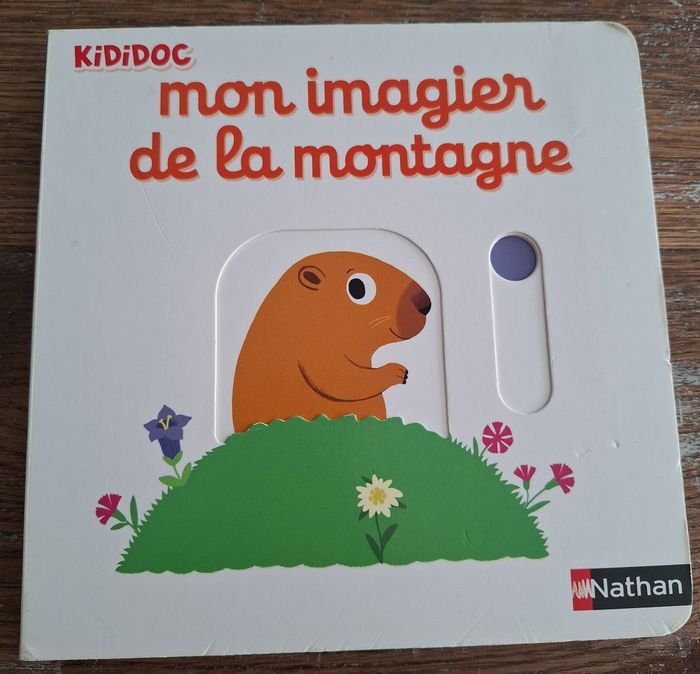 Livre Mon Imagier de la Montagne Kididoc - photo numéro 2