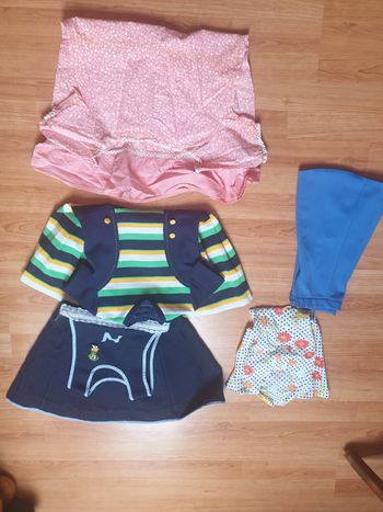 Lot de robe et jupe vintage