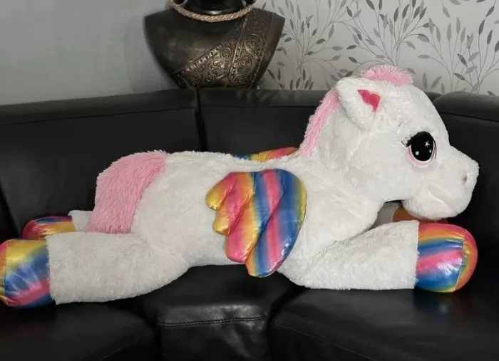 Peluche licorne xxl - photo numéro 5