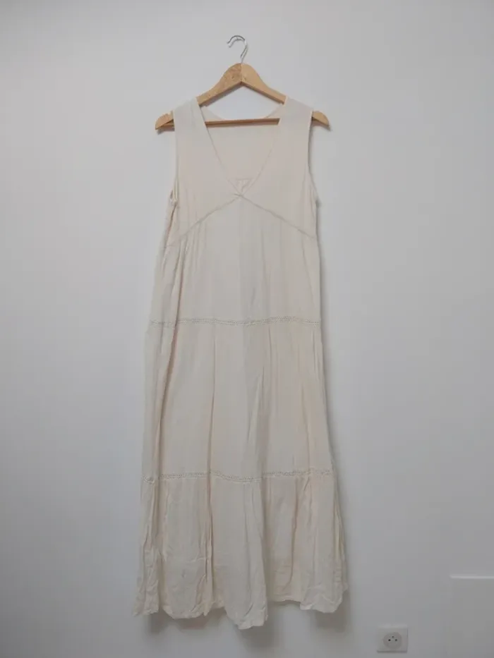 Robe longue écru 38/40
