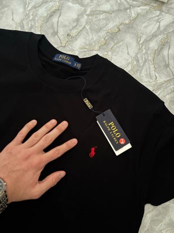 T-shirt Ralph Lauren L Noir 