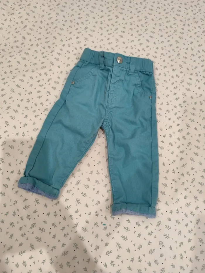 Pantalon souple réglable 6 mois