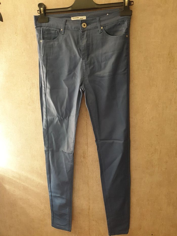 Jean skinny taille haute
