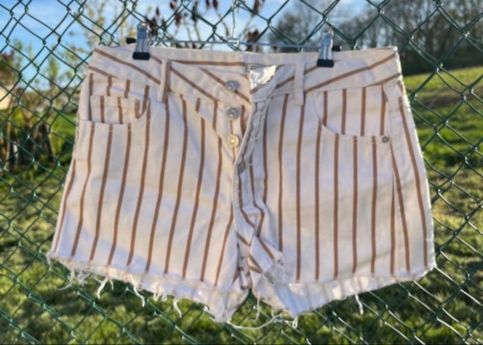 Short en jean pour femme taille 38 - photo numéro 3