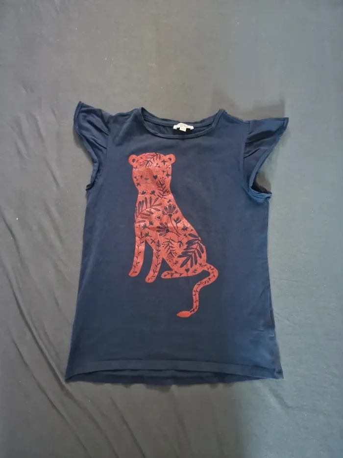 T-shirt panthere Dpam 10 ans