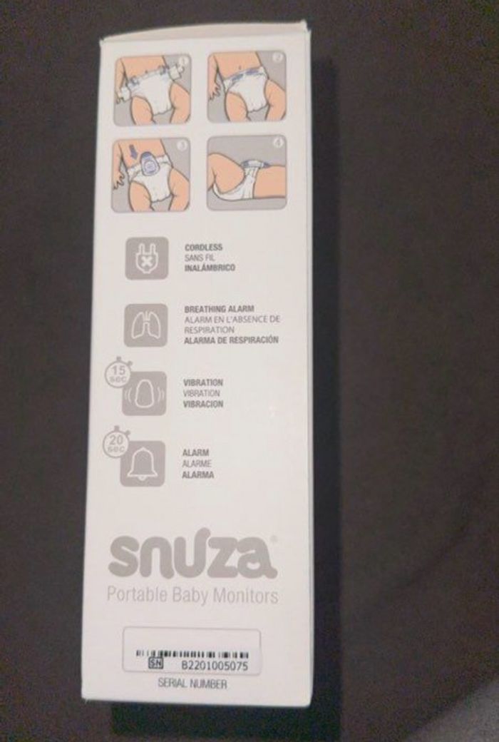 Moniteur d'apnée pour bébé SNUZA HERO - photo numéro 3