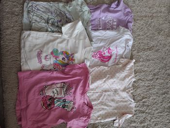 Lot Tee shirt fille