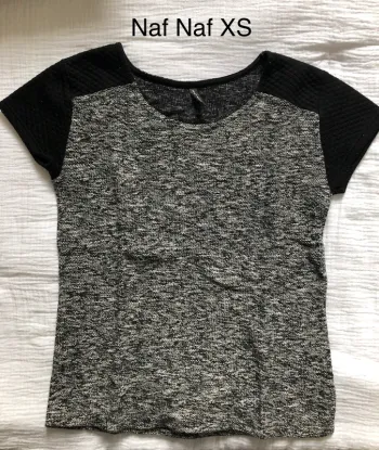 Tee shirt Naf Naf maille XS