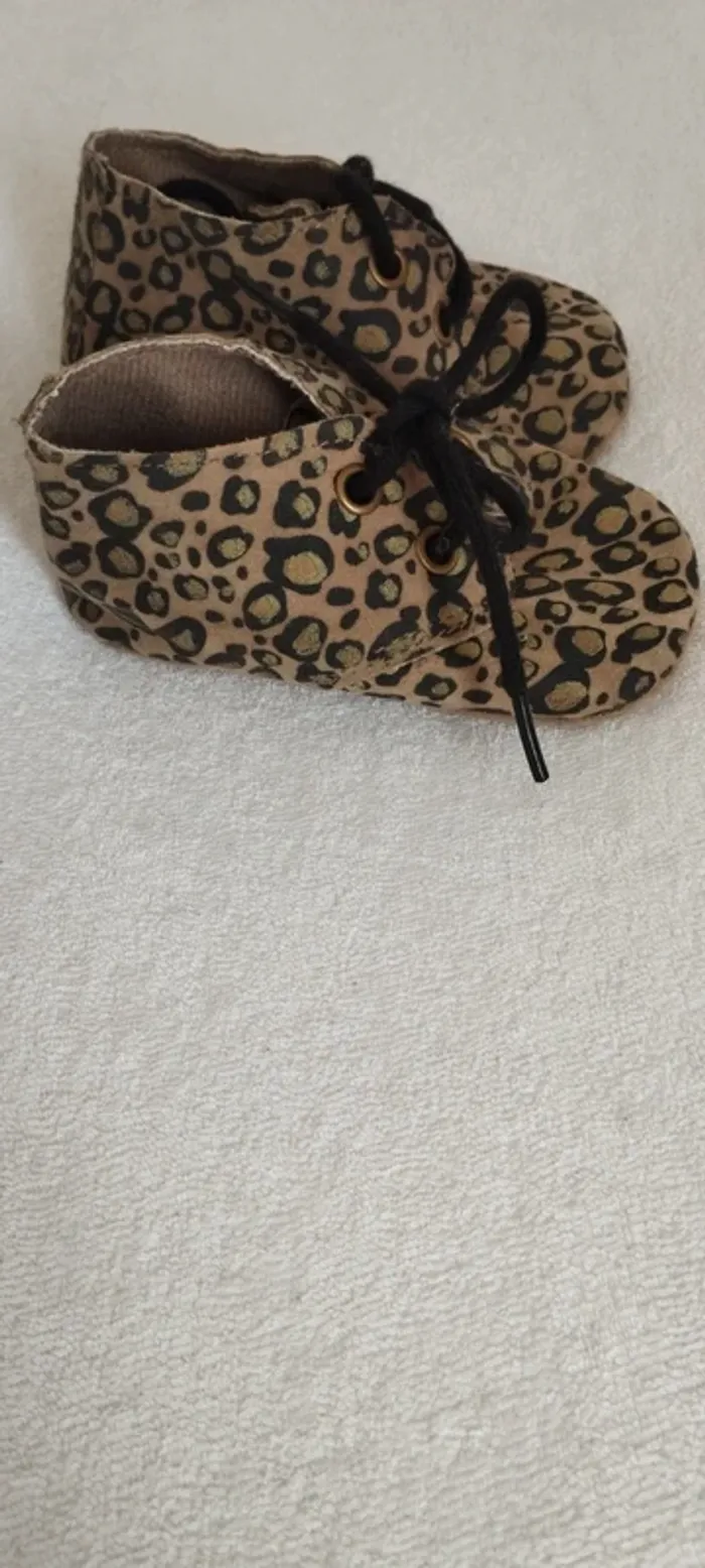 Chaussures chaussons léopard - photo numéro 3