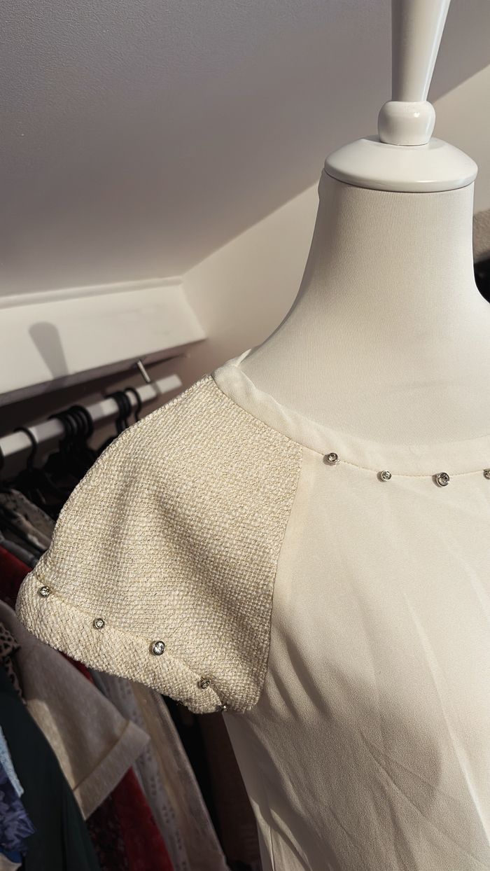 Robe longue blanches 3 Suisses T38 - photo numéro 2