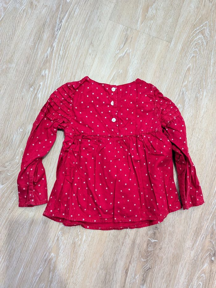 Chemise rouge 3 ans DPAM - photo numéro 3