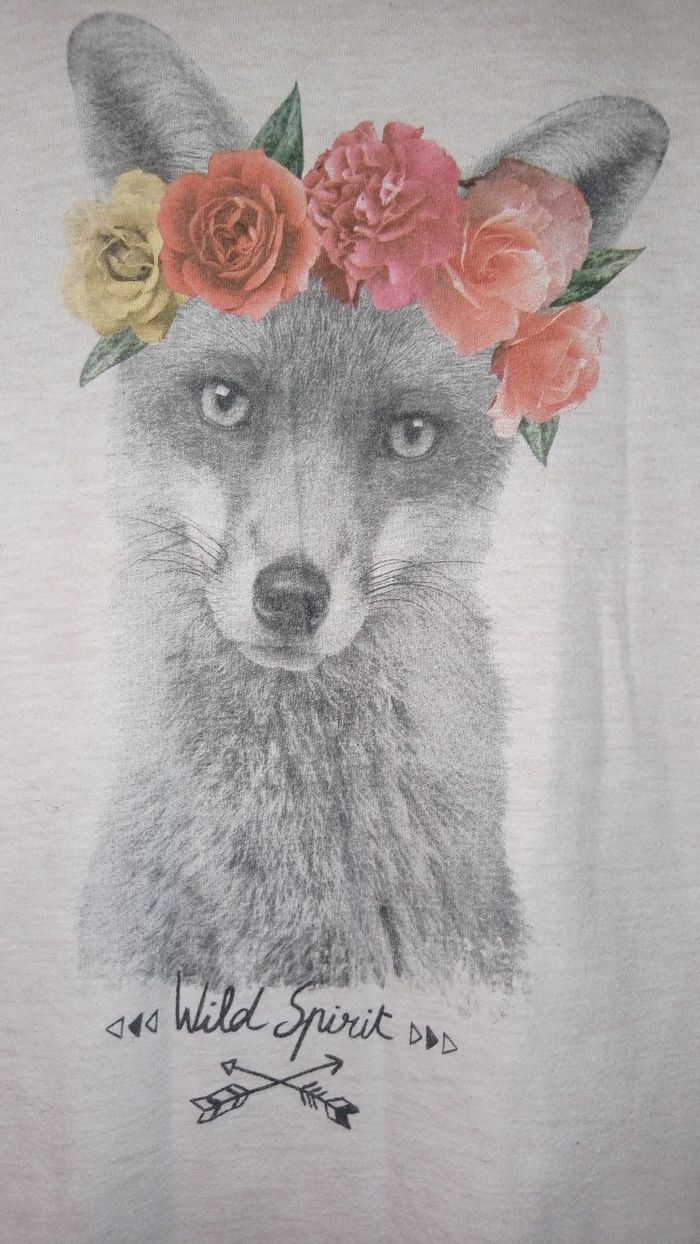 T-shirt fantaisie fille loup, KIABI, taille 10 ans - photo numéro 2