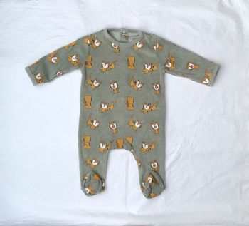 Pyjama velours Kiabi 6 mois