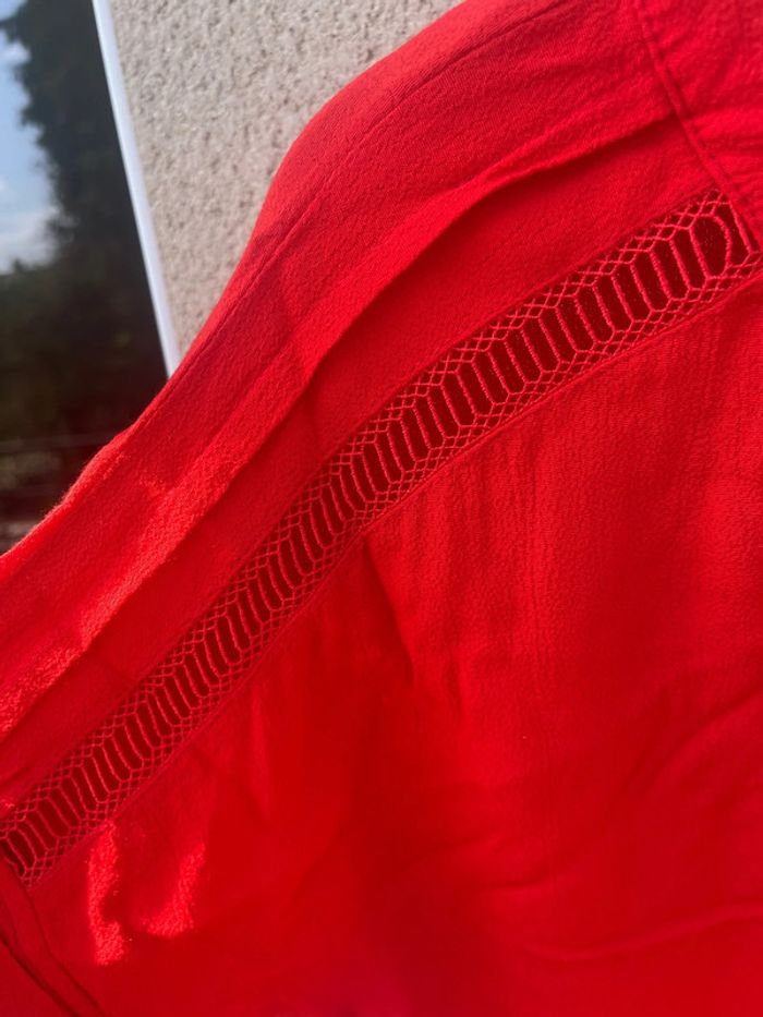 Top, rouge orangé - photo numéro 4