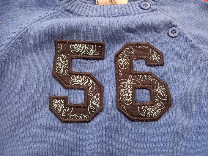 Pull bleu - photo numéro 2