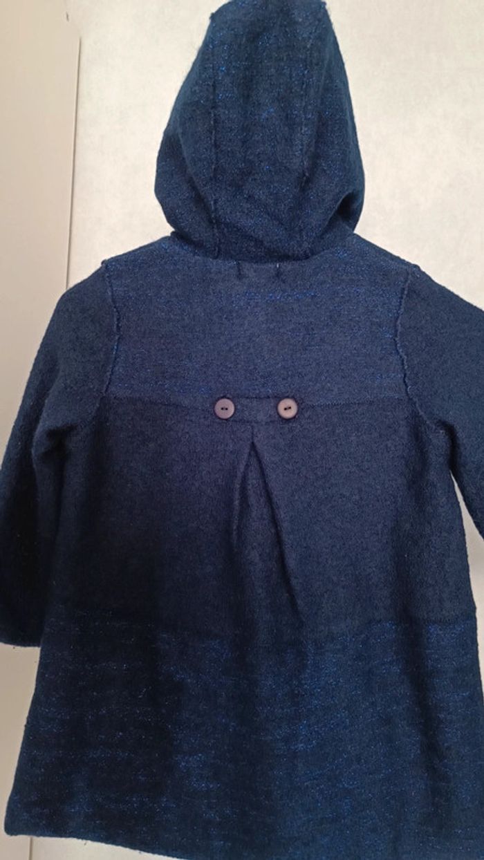 Manteau drap de laine DPAM 4 ans - photo numéro 2