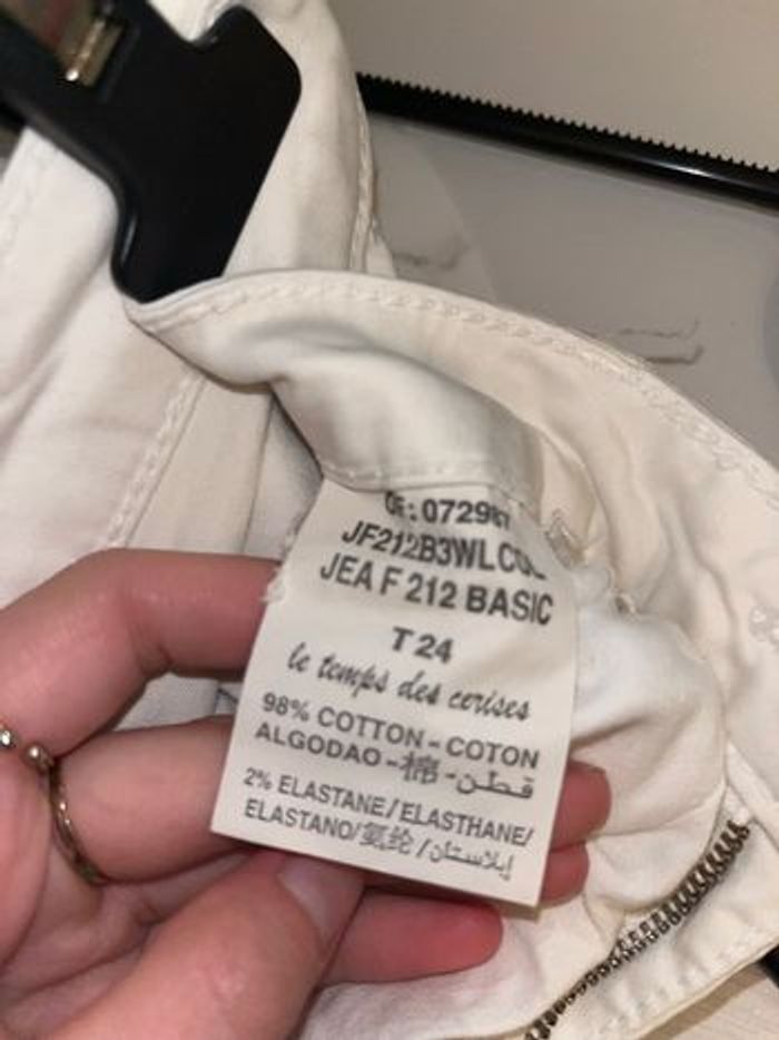 Pantalon blanc le temps des cerises - photo numéro 4