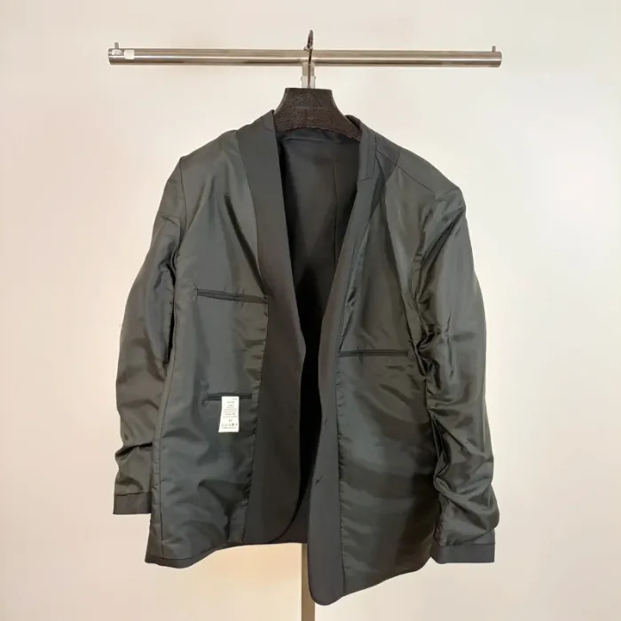 Veste de costume noire VAL-N0002 taille 52 A494 - photo numéro 11