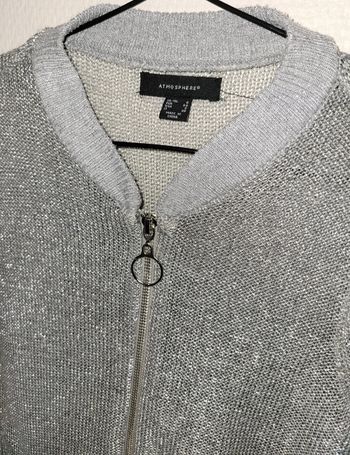 Blouson bomber pailleté