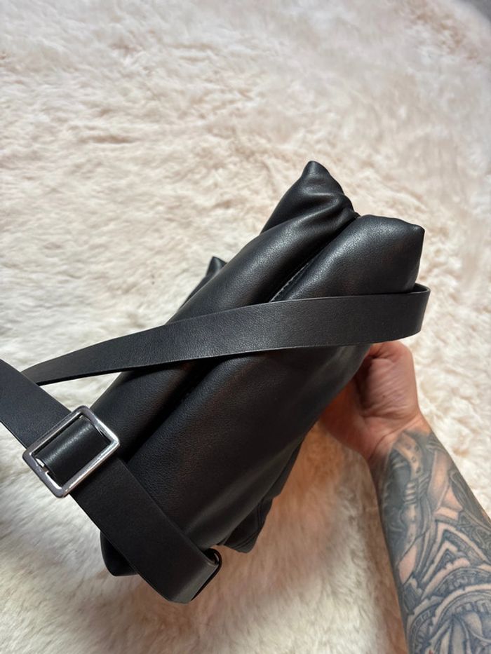 Sac à bandoulière noir Mango - photo numéro 4