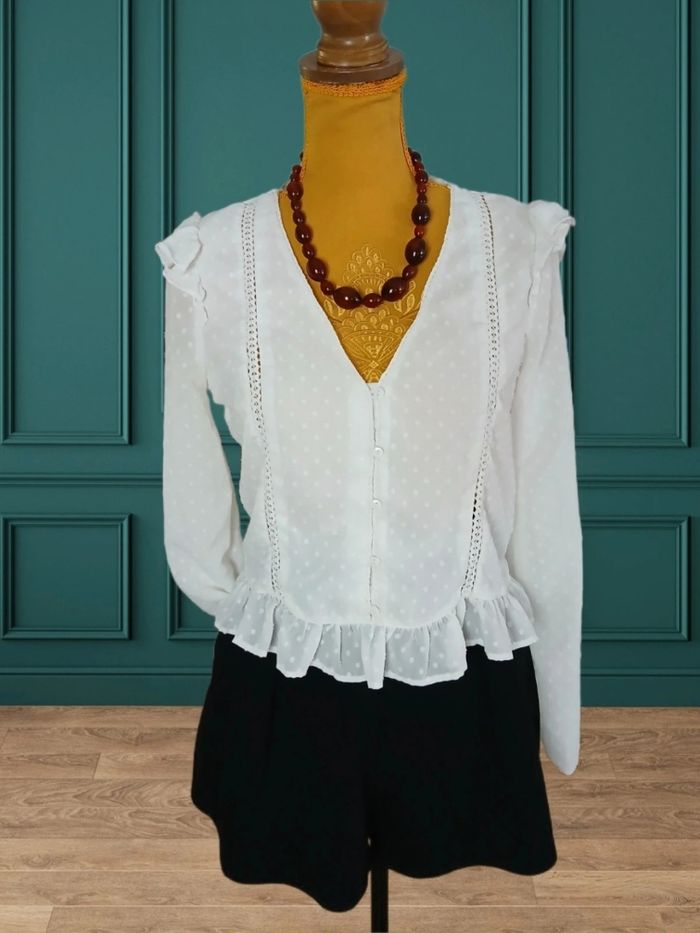 Blouse rétro Zara