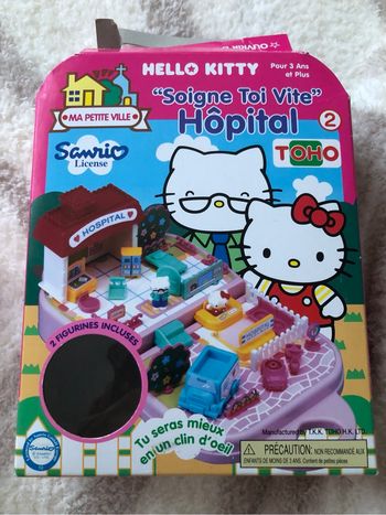 HELLO KITTY Hôpital "Get well soon" SANRIO mini valisette