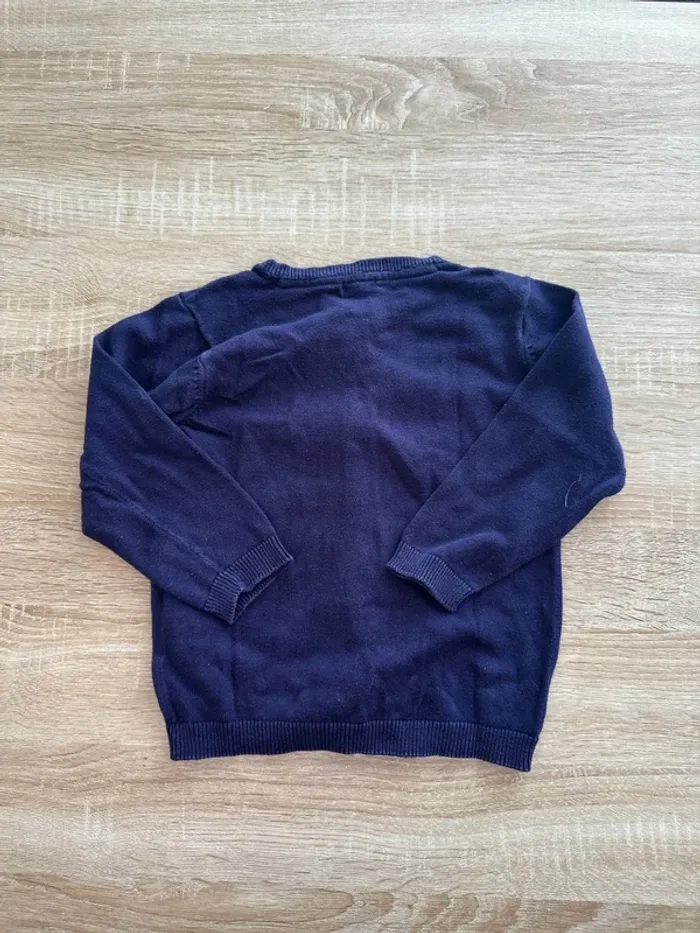 Vend gilet bleu marque Kiabi taille 3 ans en très bonne état - photo numéro 2