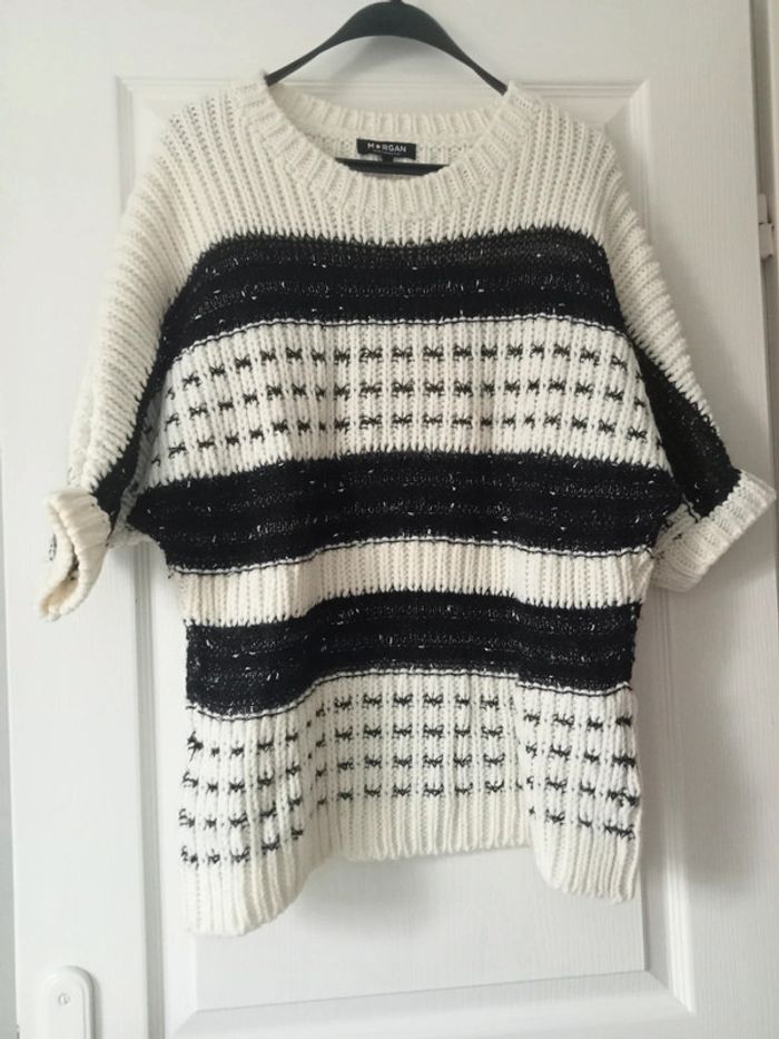 pull Morgan manches 3/4 taille M/L