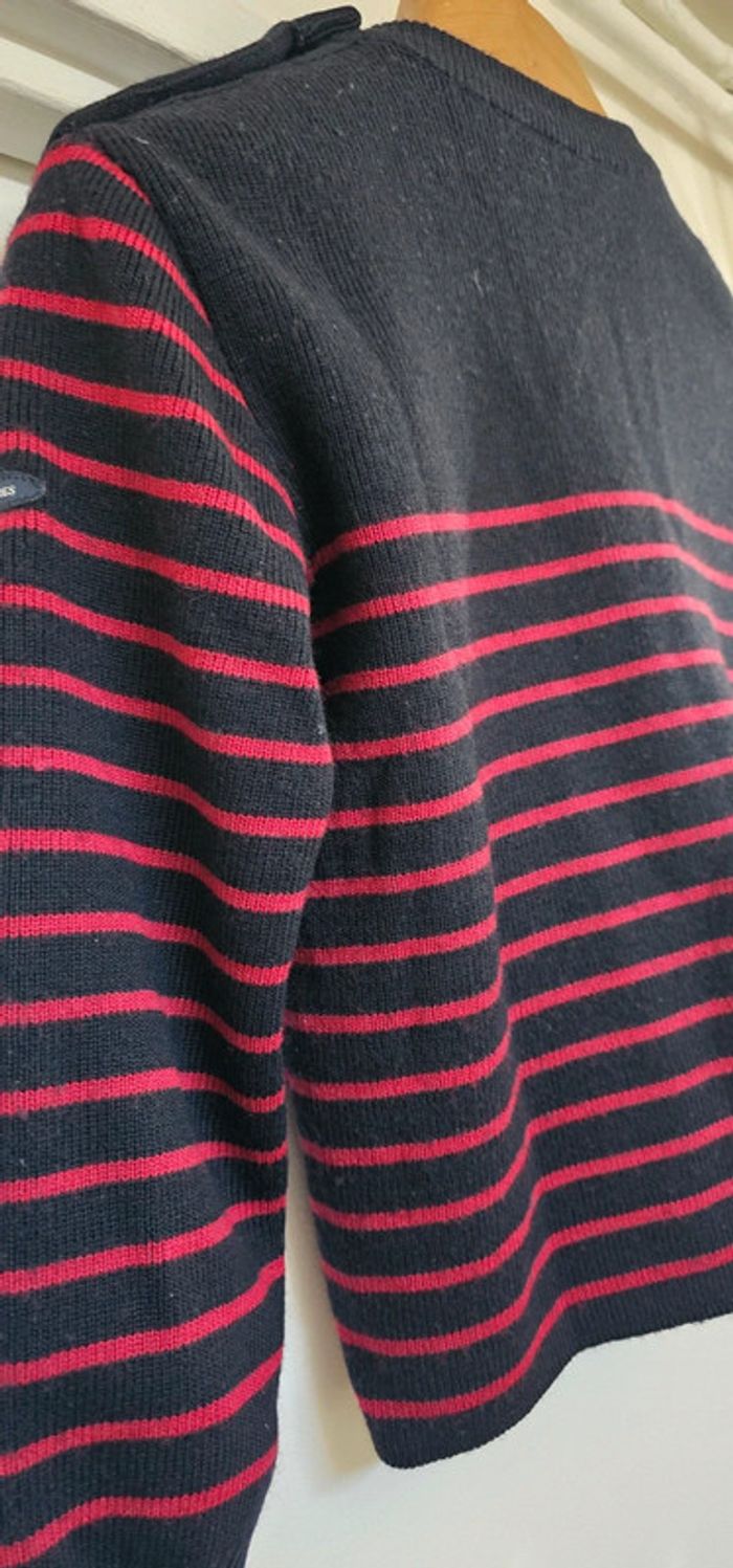 Pull Marinière laine Saint James 10 ans - photo numéro 4