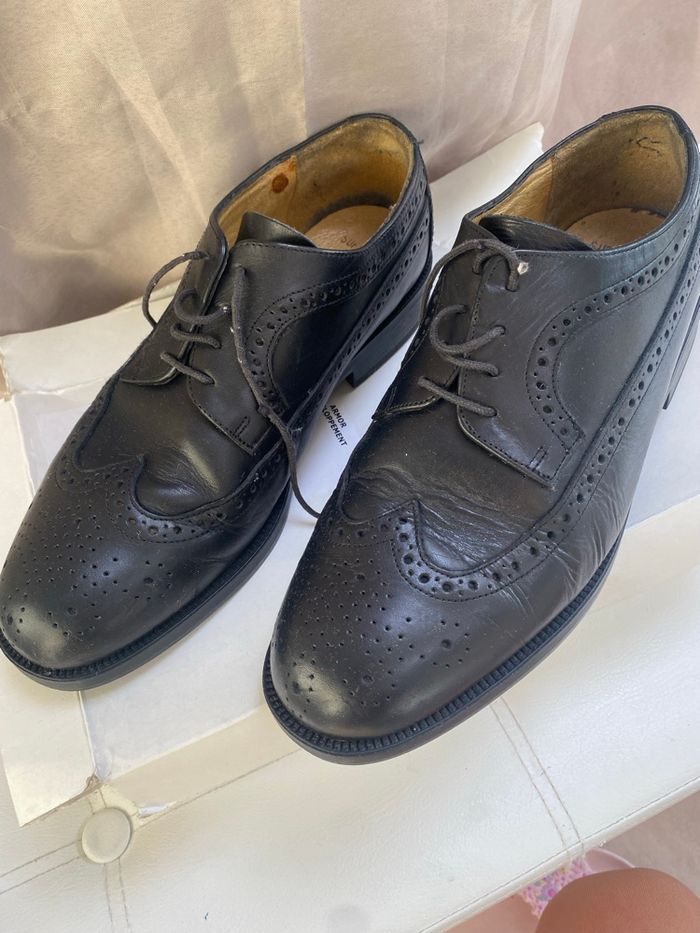 Chaussures derby homme cuir taille 42 - photo numéro 3