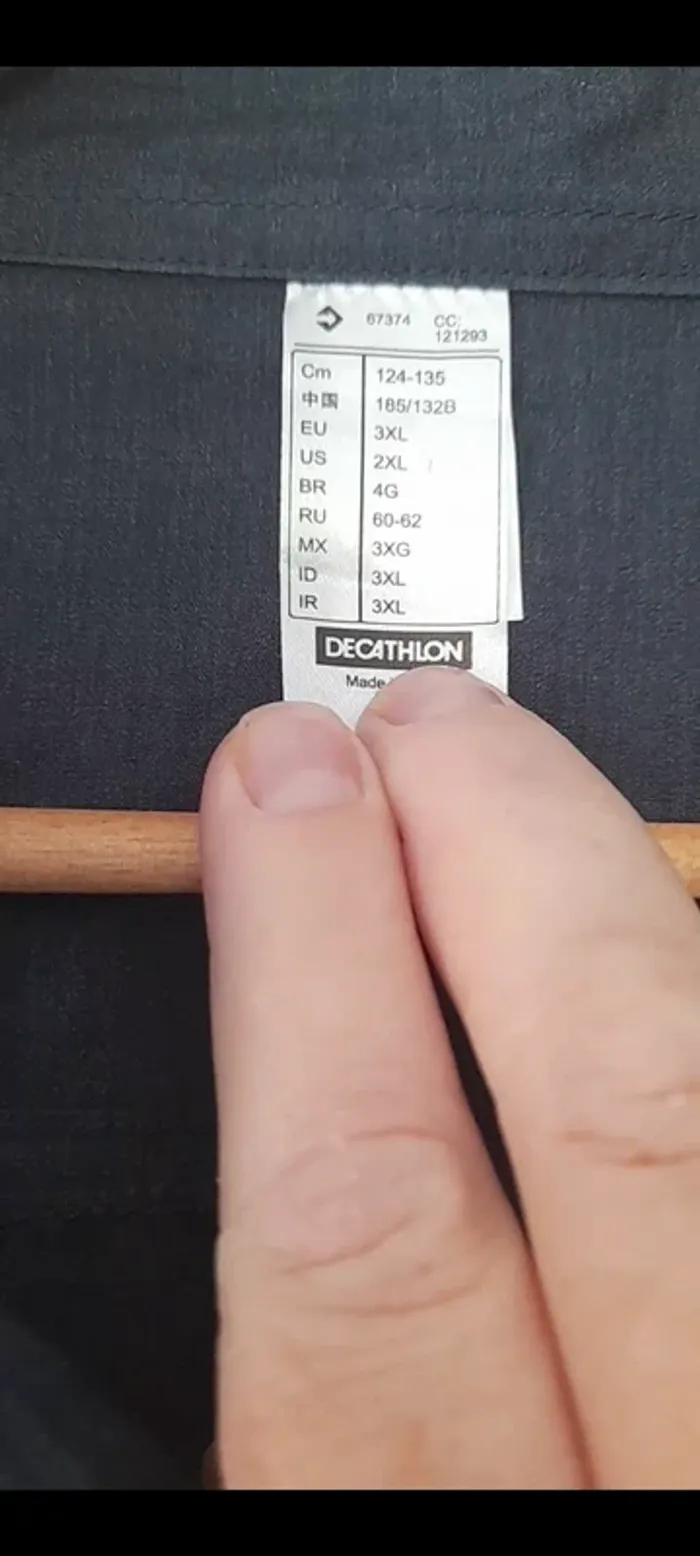 Chemise decathlon taille 3XL - photo numéro 2