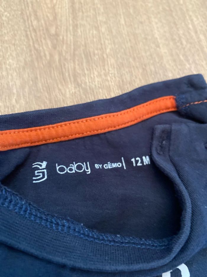Lot t-shirt manches longues 12 mois - photo numéro 11